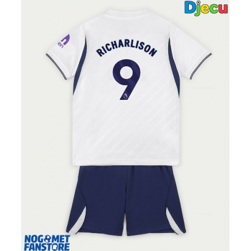 Tottenham Hotspur Richarlison #9 Domaci Dres za djecu 2026-27 Kratak Rukav (+ Kratke hlače)